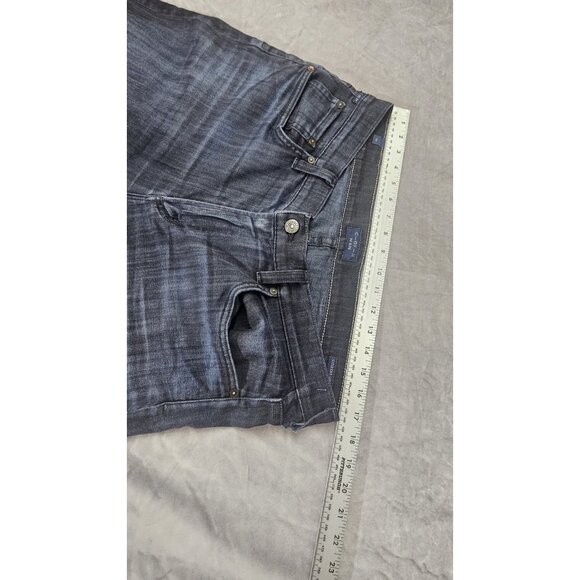 Citizens Of Humanity Distressed MENS Jeans SZ 34 DARK BLUE (HL11) - Picture 6 of 9